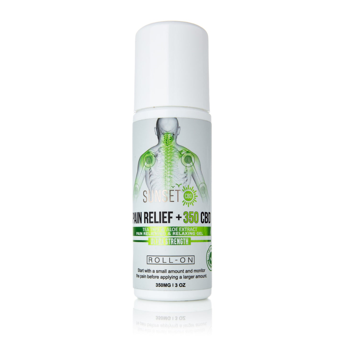 Sunset CBD Pain Cream Menthol & Camphor - Groupon Voucher Exclusive