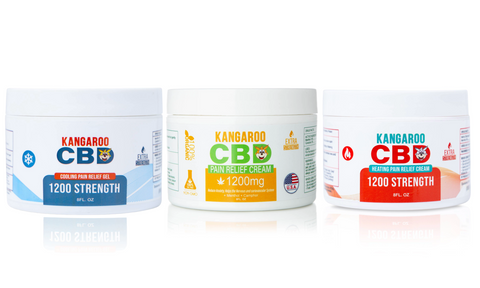 Kangaroo CBD Pain Creams - All Formulas / All Sizes