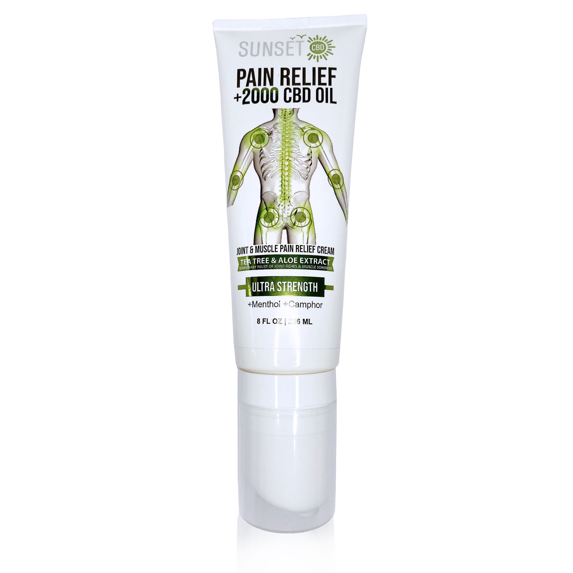 Sunset CBD Pain Relief Roll-On Collection – with 5-ball massaging applicators - mentjol and camphor formula