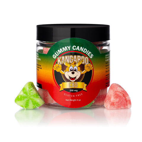 KANGAROO CBD Gummies - Sour Watermelon Slices