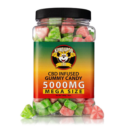 KANGAROO CBD Gummies - Sour Watermelon Slices