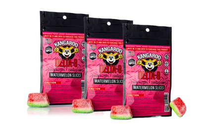 Kangaroo DELTA-8 200MG Gummy Lineup