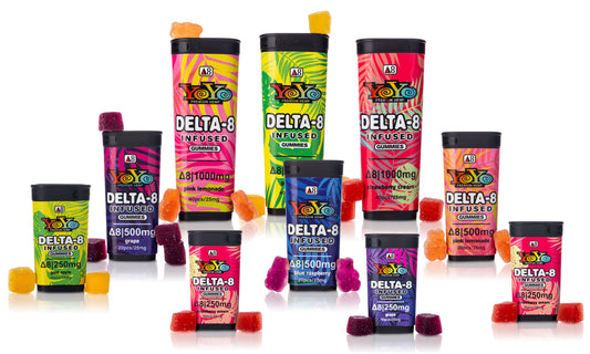 YoYo Premium DELTA-8 Gummy Selection