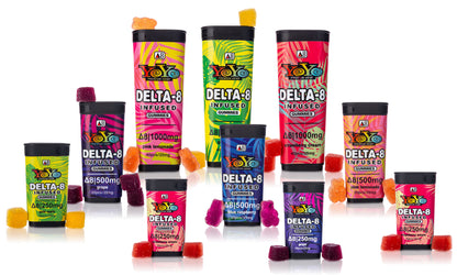 YoYo Premium DELTA-8 Gummy Selection
