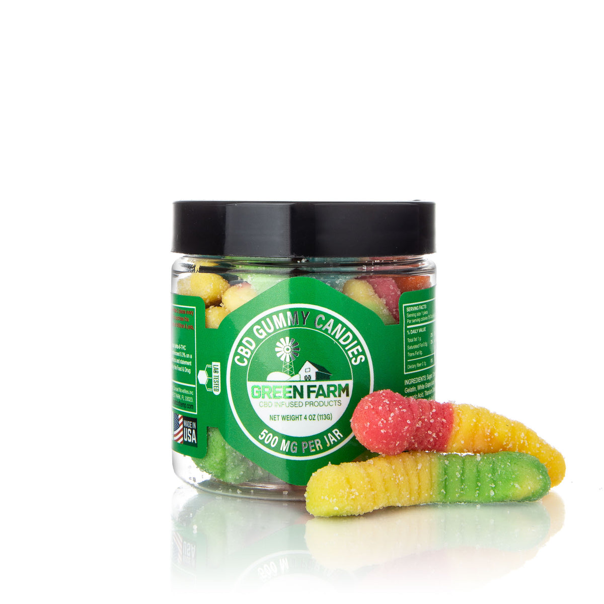 Green Farm CBD Gummies - Assorted Flavors 500mg to 5000mg - Sunset CBD