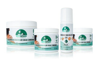 Green Farm CBD Pain Cream Assortment