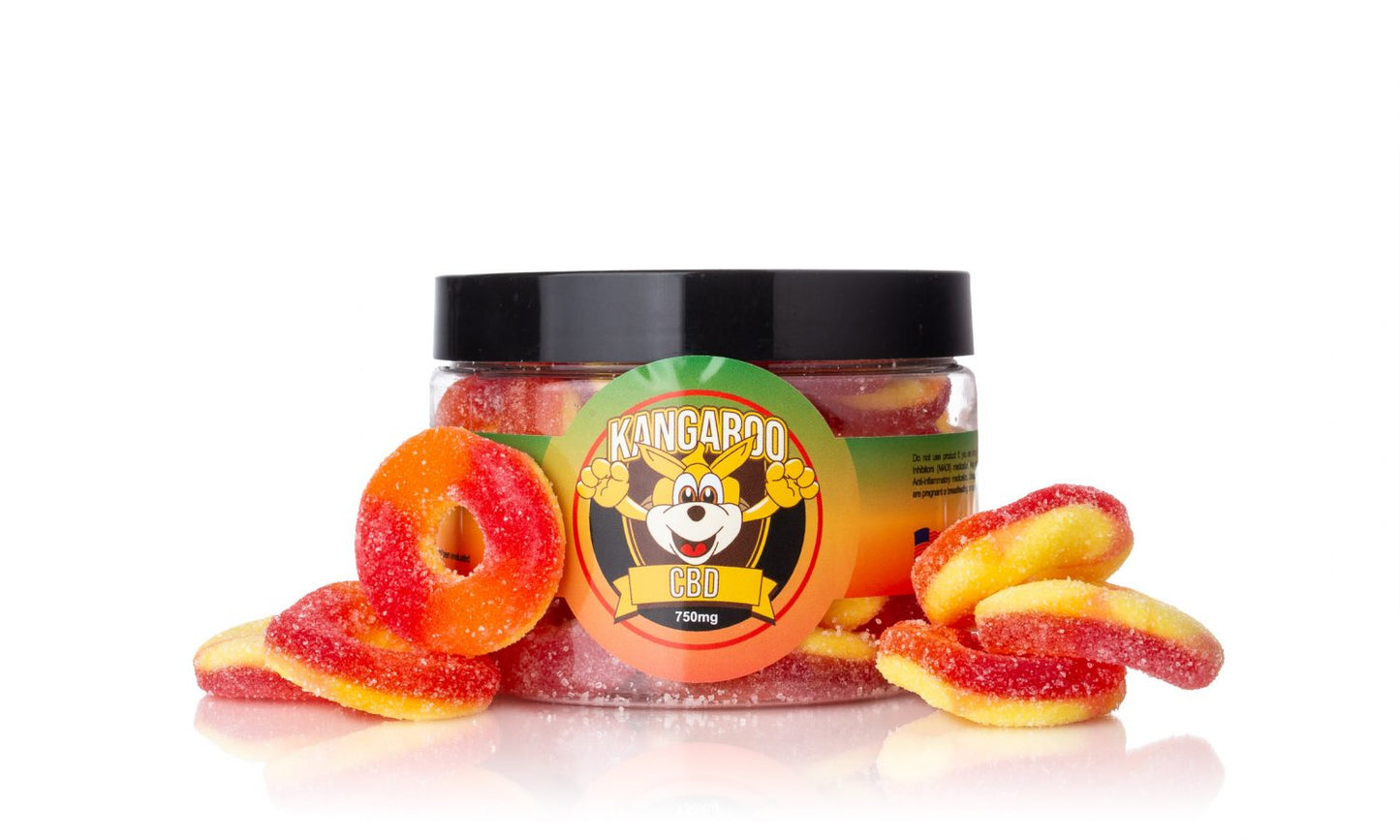 Kangaroo CBD Gummy Lineup