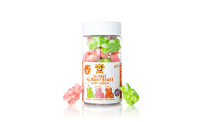 Kangaroo CBD Sweet Sorbet Bear Lineup