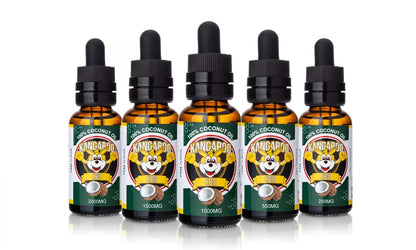 Kangaroo CBD Oil Tinctures Lineup