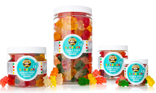 Kangaroo CBD Sugar-Free Gummy Lineup