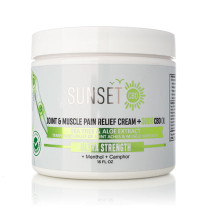 Sunset CBD Pain Creams Collection