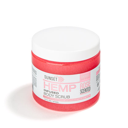 Sunset HEMP Body Scrub Collection