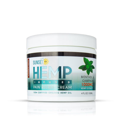 Sunset HEMP Pain Creams Collection
