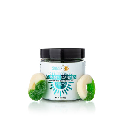 Sunset CBD Regular Gummies - All Flavors / All Sizes