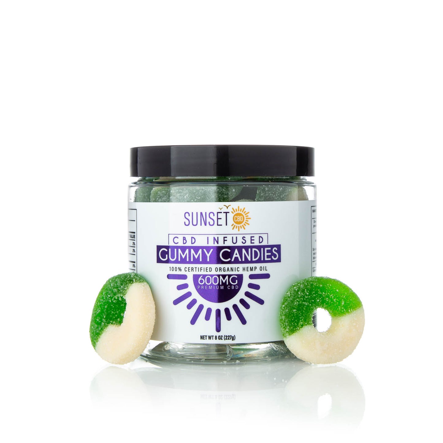 Sunset CBD Regular Gummies - All Flavors / All Sizes