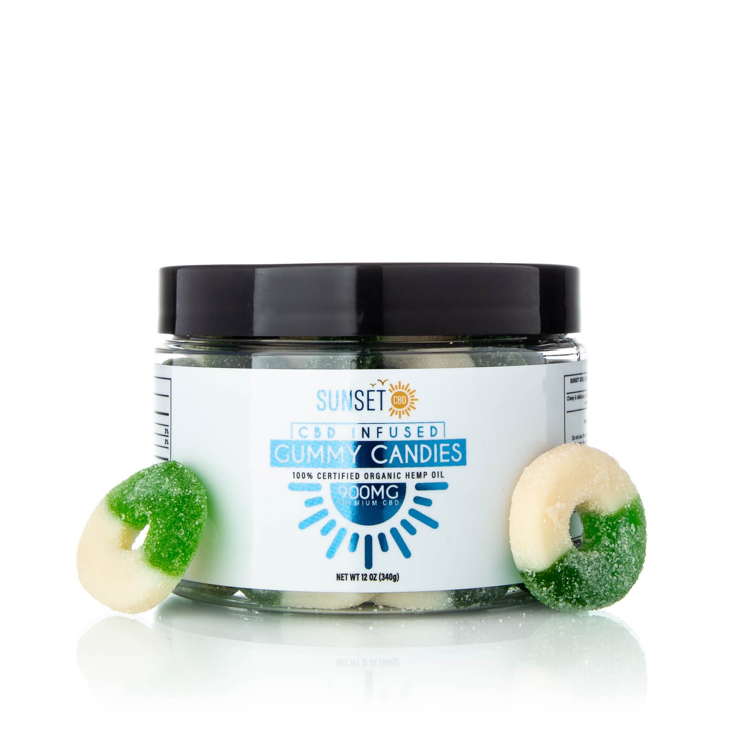 Sunset CBD Regular Gummies - All Flavors / All Sizes