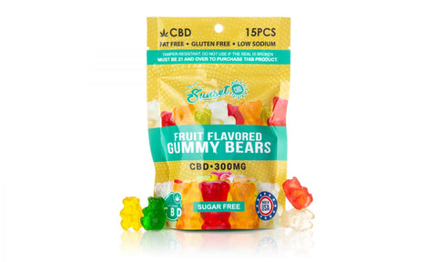 SUNSET CBD Sugar-Free Gummies