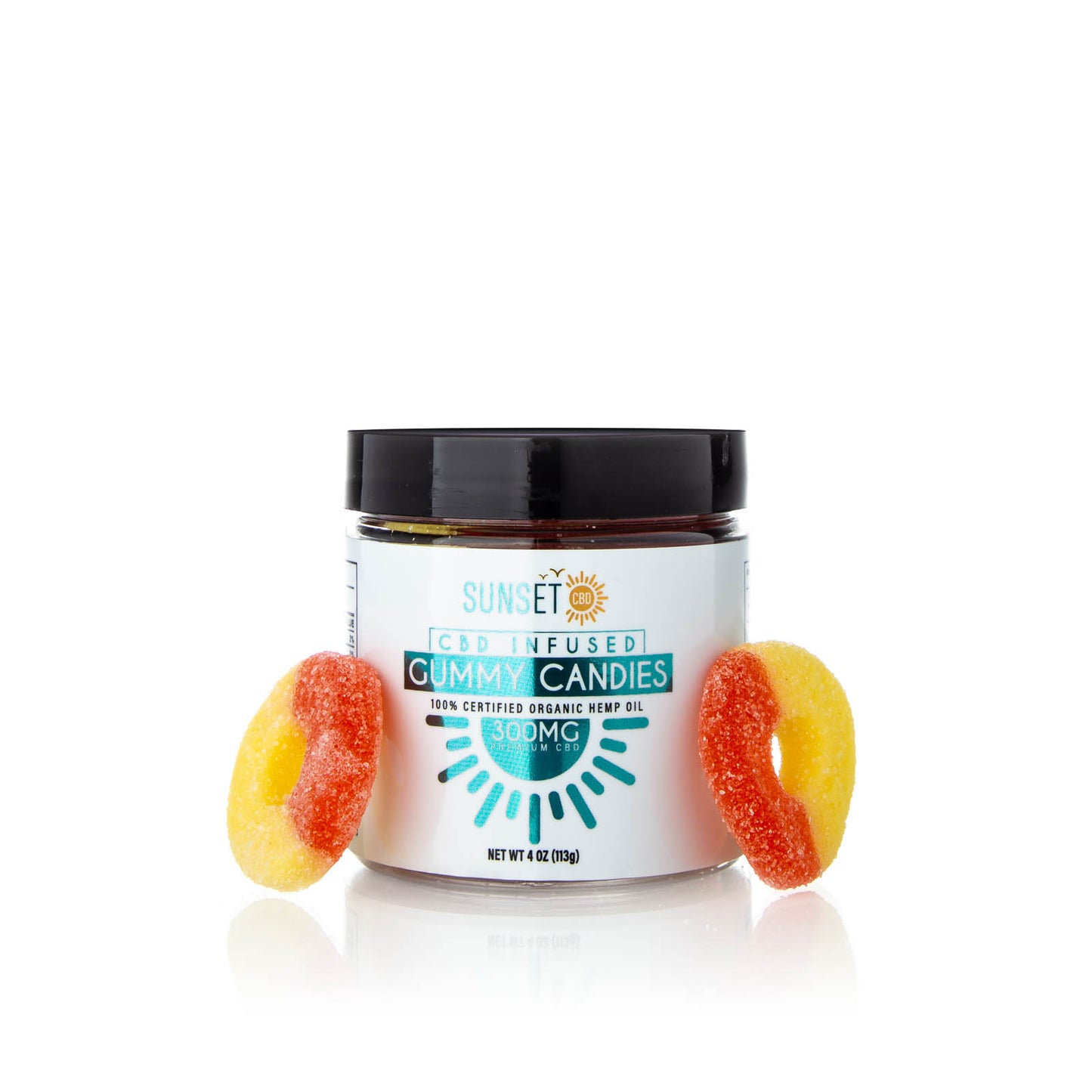 Sunset CBD Regular Gummies - All Flavors / All Sizes