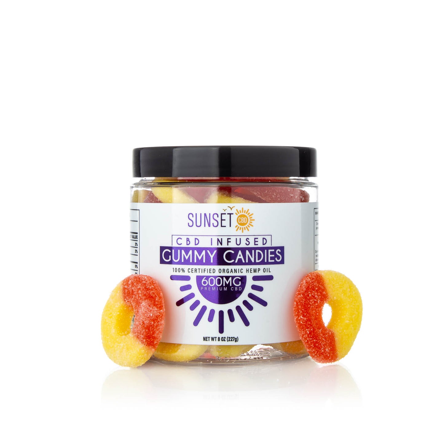 Sunset CBD Regular Gummies - All Flavors / All Sizes