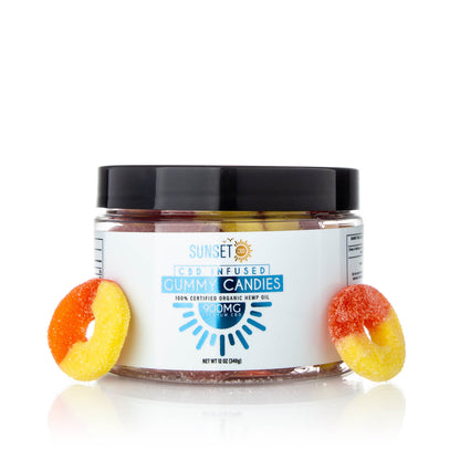 Sunset CBD Regular Gummies - All Flavors / All Sizes