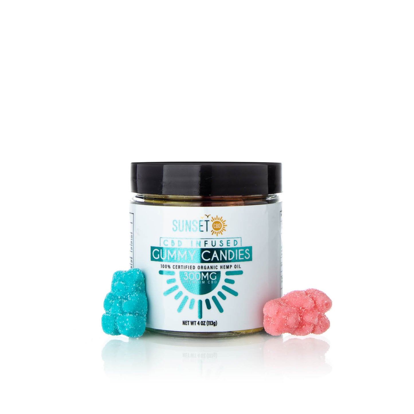 Sunset CBD Regular Gummies - All Flavors / All Sizes