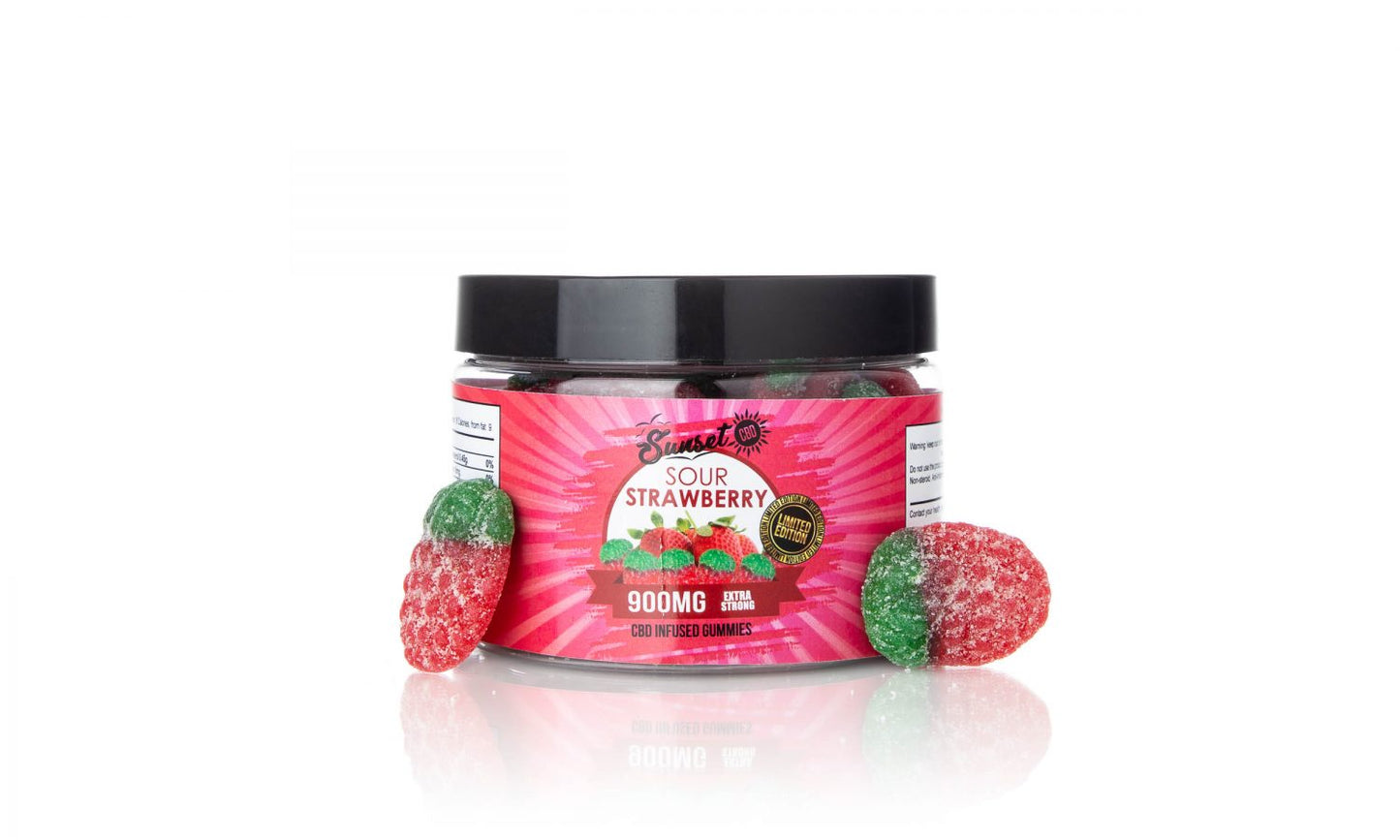 Sunset CBD Regular Gummies - All Flavors / All Sizes