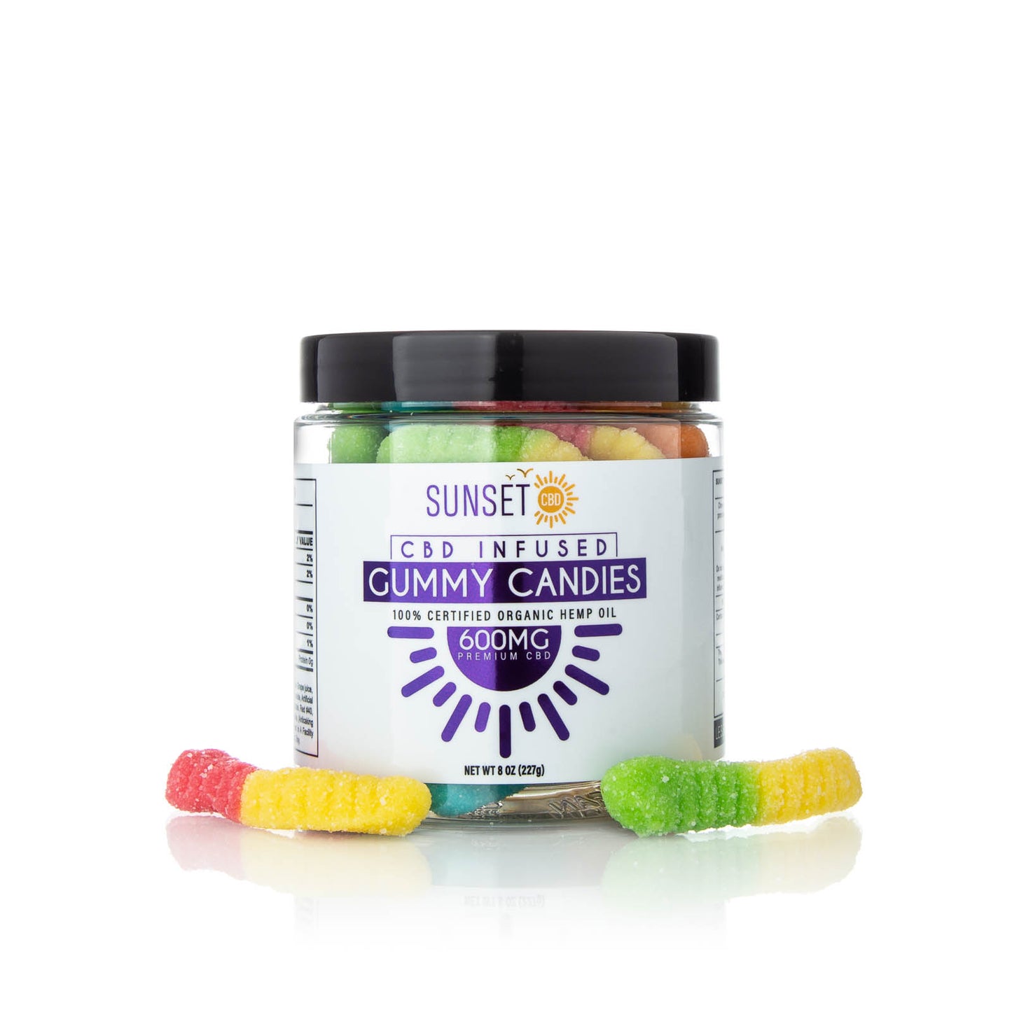 Sunset CBD Regular Gummies - All Flavors / All Sizes