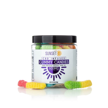 Sunset CBD Regular Gummies - All Flavors / All Sizes