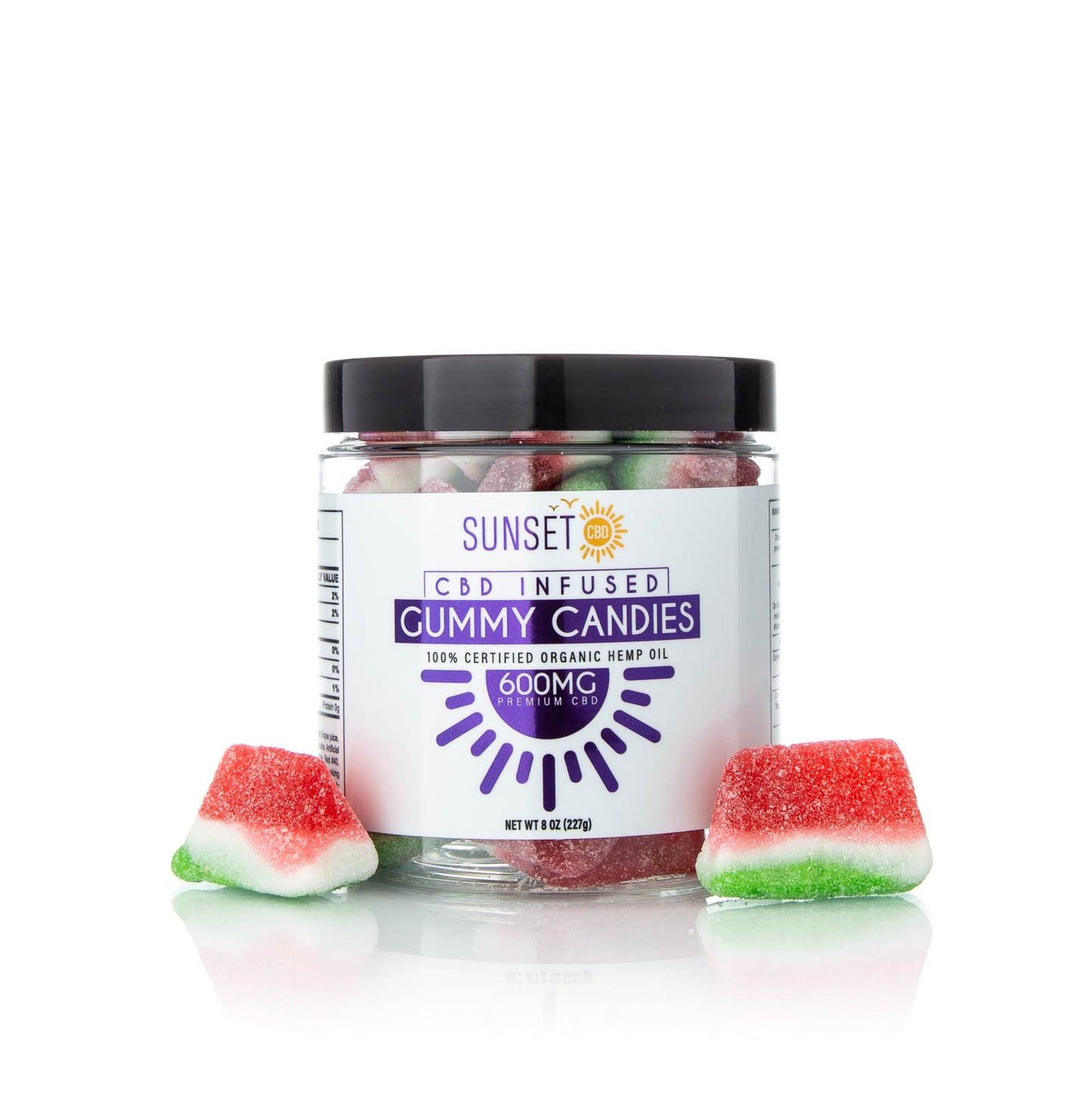 Sunset CBD Regular Gummies - All Flavors / All Sizes