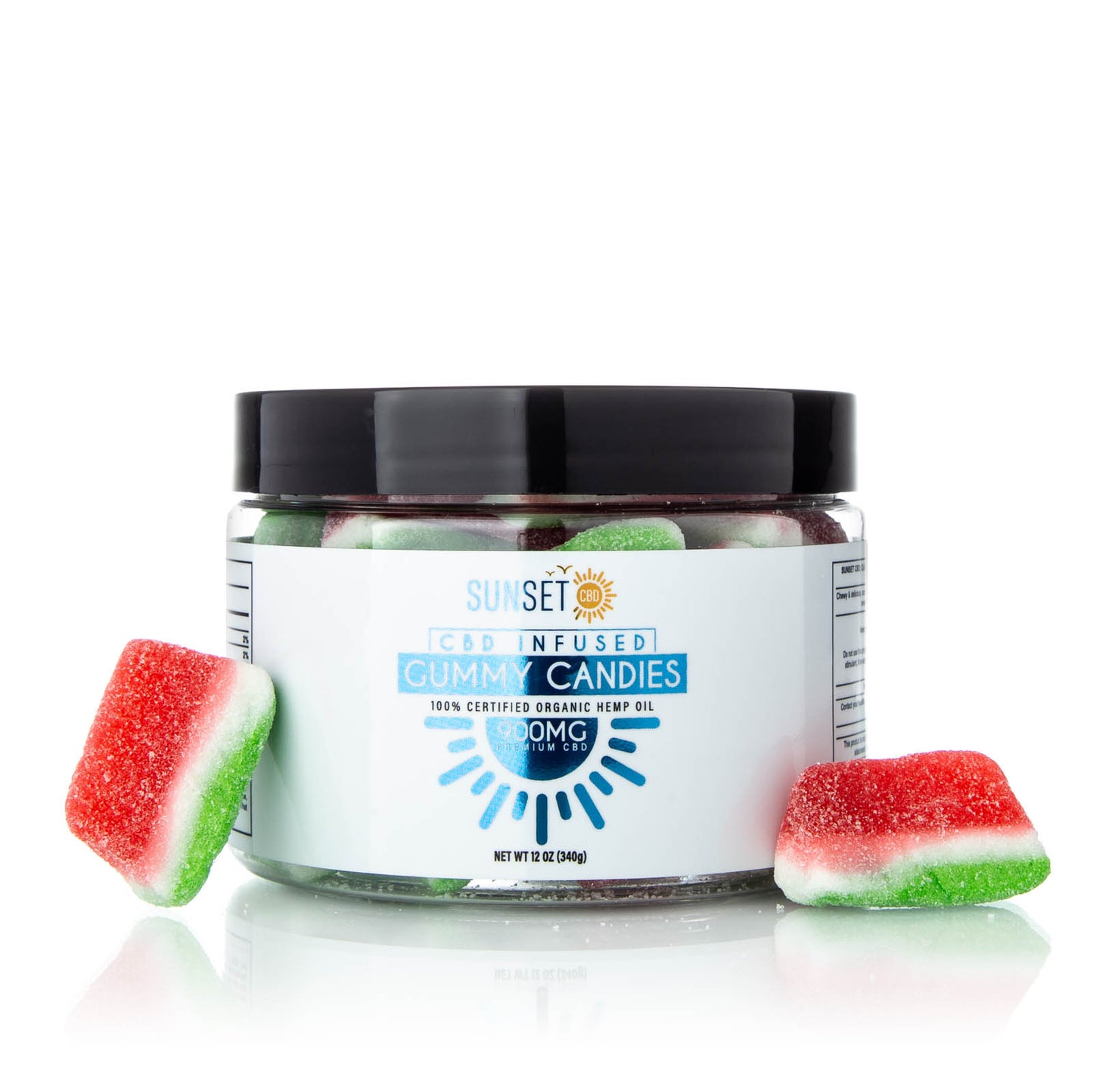 Sunset CBD Regular Gummies - All Flavors / All Sizes